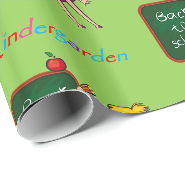 Kindergarden Wrapping Paper (Roll Corner)