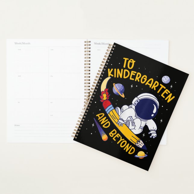 Kindergarten And Beyond Astronaut Back To School Planner (Display)