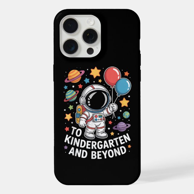 Kindergarten And Beyond Astronaut Space iPhone Case (Back)