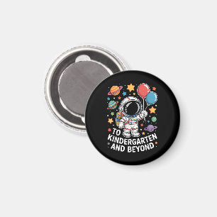Kindergarten And Beyond Astronaut Space Magnet