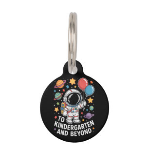 Kindergarten And Beyond Astronaut Space Pet Tag