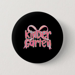 Kindergarten Back To School Cute Girl School Outfi 6 Cm Round Badge