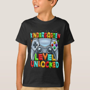 Kindergarten Back To School Kids Level Kindergarte T-Shirt