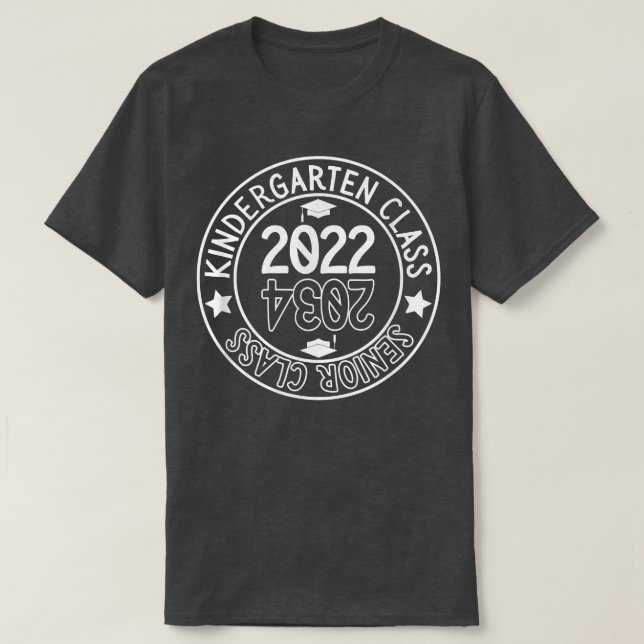 Kindergarten Class 2022 Senior 2034 Future Class G T-Shirt (Design Front)