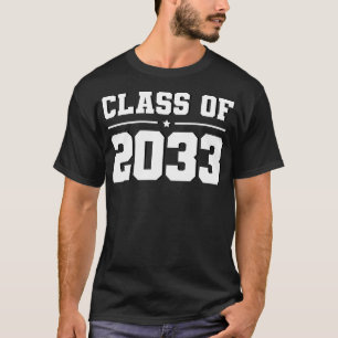 Kindergarten Class of 2033 Red  T-Shirt