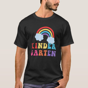 Kindergarten Clouds And Rainbow T-Shirt