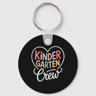 Kindergarten Crew Shirt Kinder Crew Teacher Boy Gi Key Ring