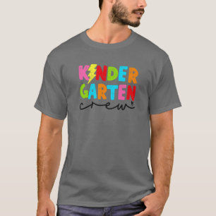 Kindergarten Crew - Team Kindergarten Back To Scho T-Shirt