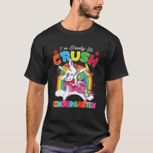 Kindergarten Dabbing Unicorn Back To School Kids G T-Shirt