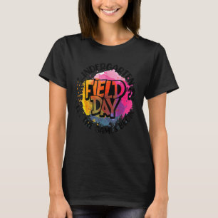 Kindergarten Field Day 2022 Let The Games Begin Ki T-Shirt