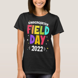 Kindergarten Field Day 2022 Let The Games Begin T-Shirt
