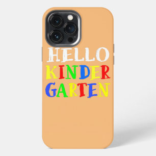 Kindergarten First Day Back To School Kids iPhone 13 Pro Max Case