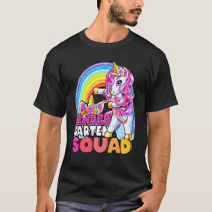 Kindergarten Flossing Unicorn Teacher Team Kinder  T-Shirt