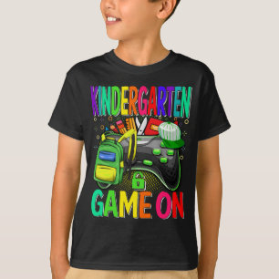 Kindergarten Game On Back To School  T-Shirt