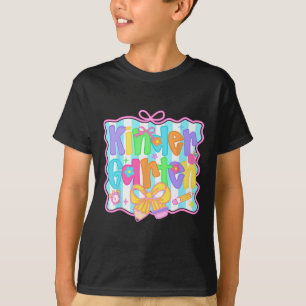 Kindergarten Girls Back To School Cute Coquette Pr T-Shirt
