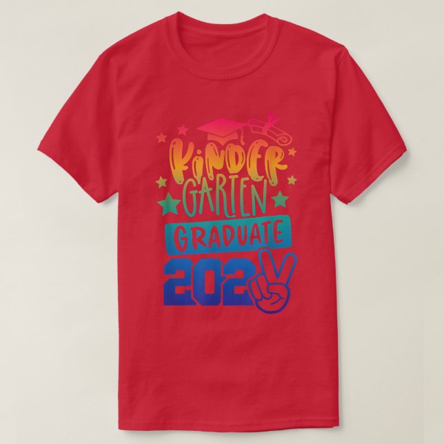 Kindergarten Graduate 2022 T-Shirt (Design Front)