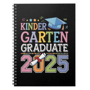 Kindergarten Graduate 2025 Graduation School Notebook
