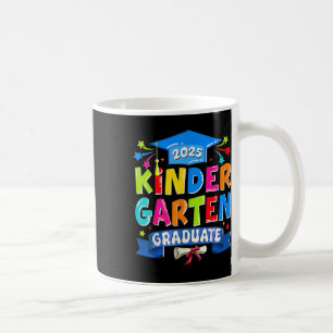 Kindergarten Graduate 2025 Kinder Graduation Kids Coffee Mug