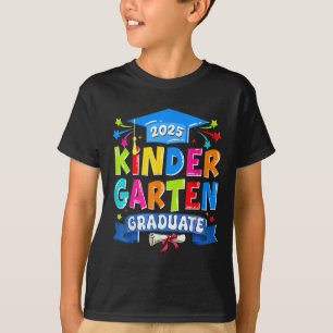 Kindergarten Graduate 2025 Kinder Graduation Kids  T-Shirt