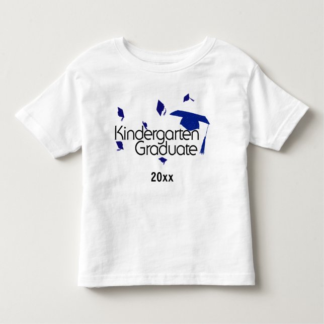 Kindergarten Graduate Shirt (White) (Front)