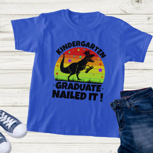 Kindergarten Graduate T-Rex Dino Child's T-Shirt