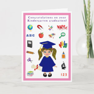 Kindergarten graduation card