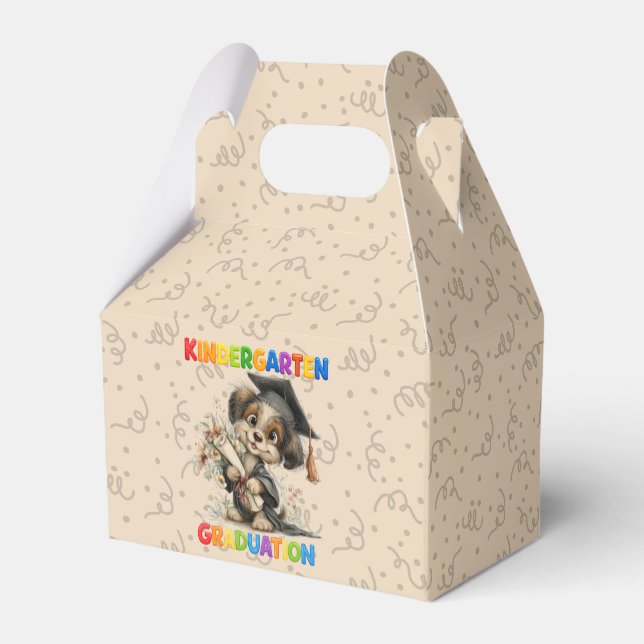 Kindergarten Graduation Favour Box (Back Side)