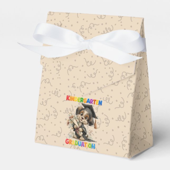 Kindergarten Graduation Favour Box (Front Side)