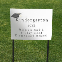 Kindergarten Graduation Grad Cap Personalised