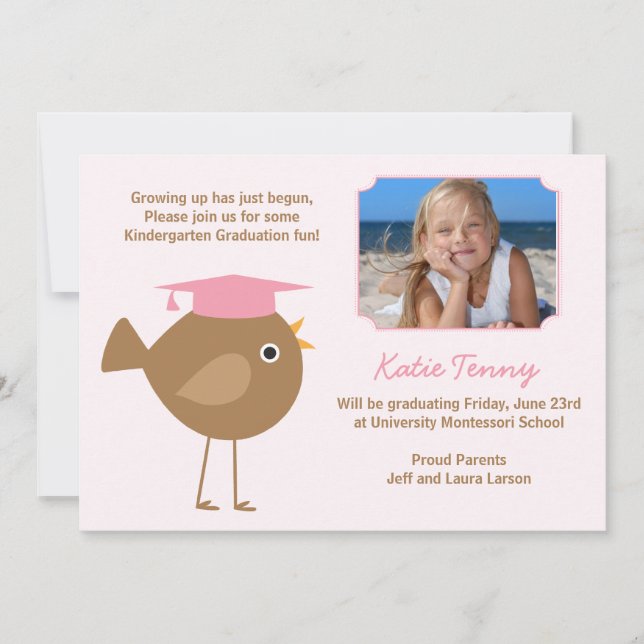 Kindergarten Graduation Invitation (Front)