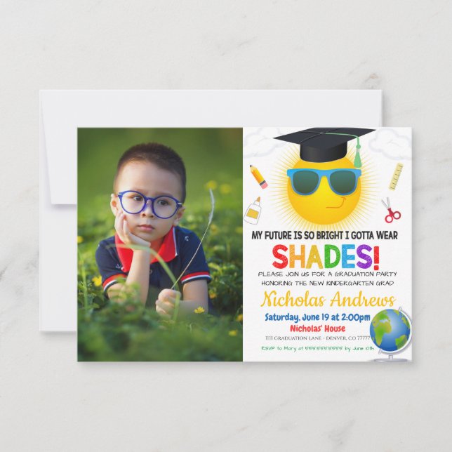 Kindergarten Graduation Invitation (Front)