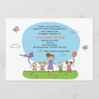 Kindergarten Graduation Invitation