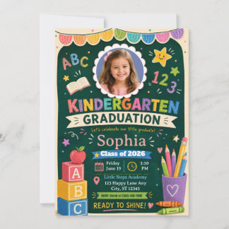 Kindergarten Graduation Invitation | Class of 2026