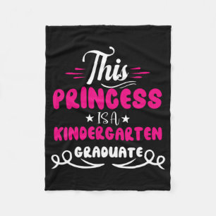Kindergarten Graduation Last Day Of School Girls Fleece Blanket