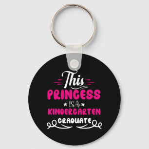 Kindergarten Graduation Last Day Of School Girls Key Ring