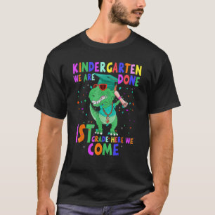Kindergarten Graduation Magical Dinosaur For Kids T-Shirt