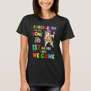 Kindergarten Graduation Magical Unicorn Boys Girl  T-Shirt