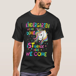 Kindergarten Graduation Magical Unicorn Boys Girls T-Shirt