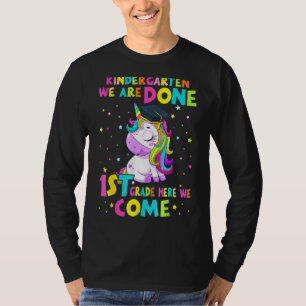 Kindergarten Graduation Magical Unicorn For Girls  T-Shirt