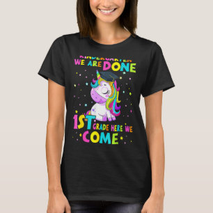 Kindergarten Graduation Magical Unicorn For Girls  T-Shirt