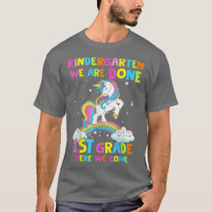 Kindergarten Graduation Magical Unicorn For Girls T-Shirt