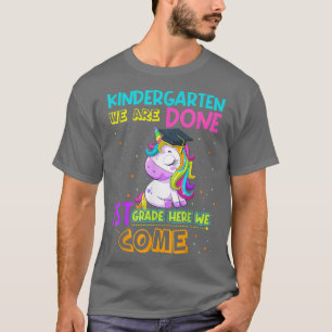 Kindergarten Graduation Magical Unicorn Gift Kids T-Shirt