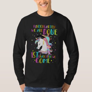 Kindergarten Graduation Magical Unicorn S T-Shirt