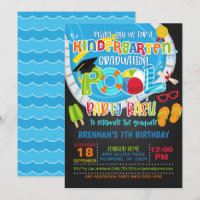 Kindergarten Graduation Pool Party - Boy B 