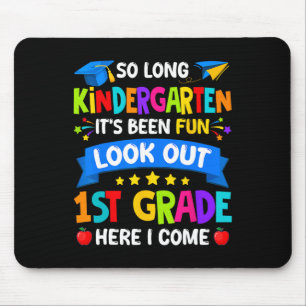 Kindergarten Graduation Shirt 2025 Kids Boys Girls Mouse Pad
