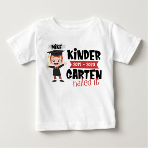 Kindergarten graduation shirt - funny kindergarten