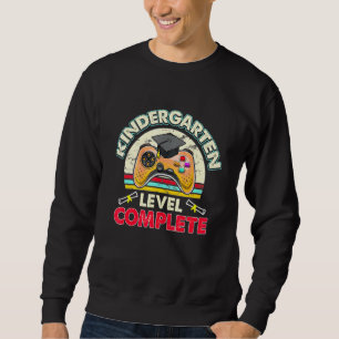 Kindergarten Graduation Video Gamer Boy Girl Sweatshirt