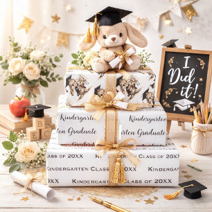 Kindergarten Graduation  Wrapping Paper Sheet