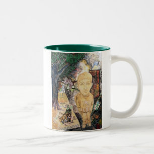 Kindergarten Lesson Two-Tone Coffee Mug