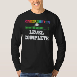 Kindergarten Level Complete Gaming Back To School T-Shirt